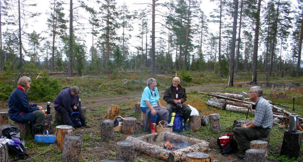 Fikapaus vid Hornsjömon